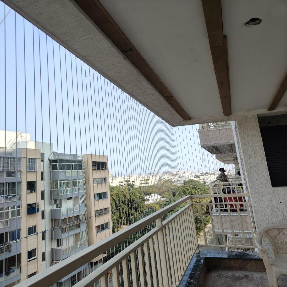 High-Rise Invisible Grill Installation